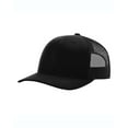 thumbnail image 2 of Richardson - Youth Trucker Snapback Cap - 112Y - Black - Size: Adjustable, 2 of 5