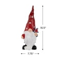 thumbnail image 5 of Northlight Gnome Holding Star Patriotic Outdoor Garden Statue - 16.5", 5 of 8