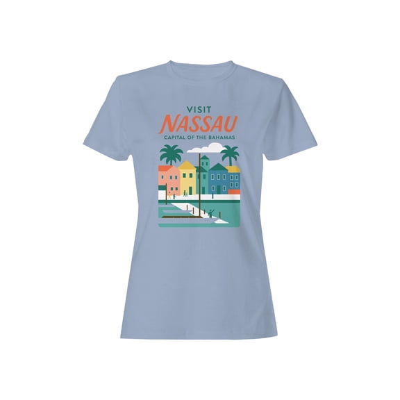 Explore Nassau: Bahamas Capital Art Women's T-shirt