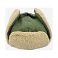 thumbnail image 5 of CoCopeaunt Winter Vintage Lei Feng Hat, Female Korean Ear Protection Cotton Hat, Locomotive Northeast Warm Pilot Locomotive Hat, 5 of 6