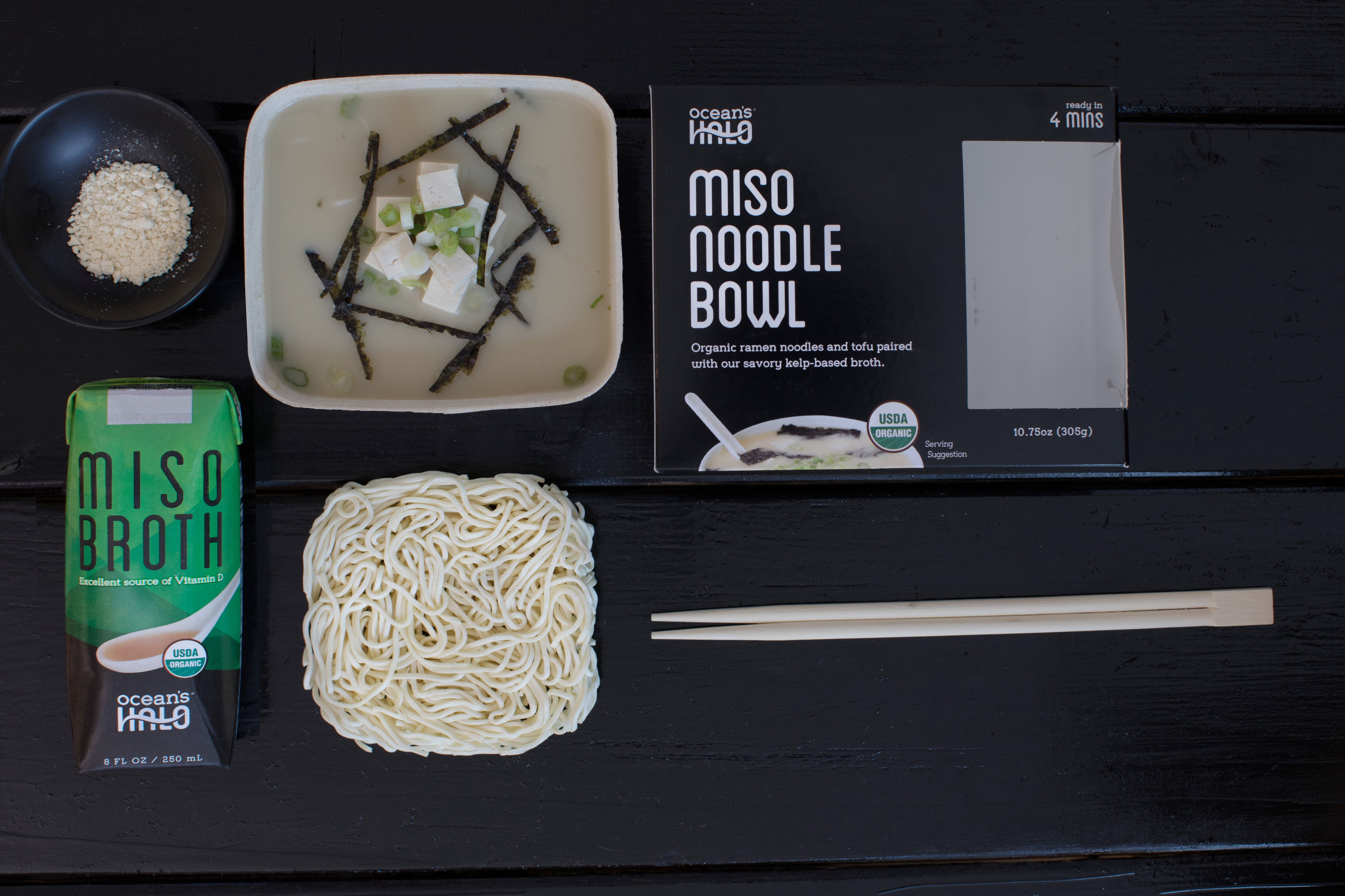 Ocean's Halo Organic and Vegan Miso Noodle Bowl, 10.75 oz.