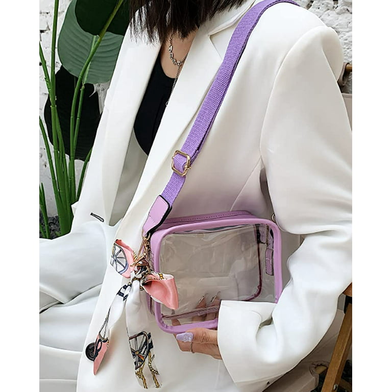 Trend Pvc Transparent Crossbody Bags For Women Handbags Acrylic Chains  Vintage Shoulder Bag Unisex Purse Zipper Mobile Phones - Shoulder Bags -  AliExpress