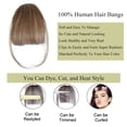 thumbnail image 4 of Wentin Decorative Wigs Carded Wigs Easy To Put On For All Occasions Clip In Human Hair Extensions Clip In Blonde, 4 of 5