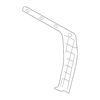 Genuine OE Kia Seat Back Panel - 89365-4D120DP