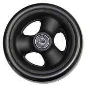 New Solutions Hollow3 Spoke Composite Caster Wheel with 0.32 in. Bearings - 5 x 1.5 in. Wheelchair