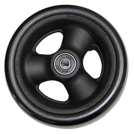 New Solutions Hollow3 Spoke Composite Caster Wheel with 0.32 in. Bearings - 5 x 1.5 in. Wheelchair