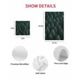 thumbnail image 6 of Green Forest Dish Towels Set, Waffle Weave Kitchen Towels 4 Pieces, Modern Pine Trees Mysterious Art Microfiber Hair Face Bath Tea Towel Absorbent Quick Drying Cleaning Dish Cloths 12"x12", 6 of 7