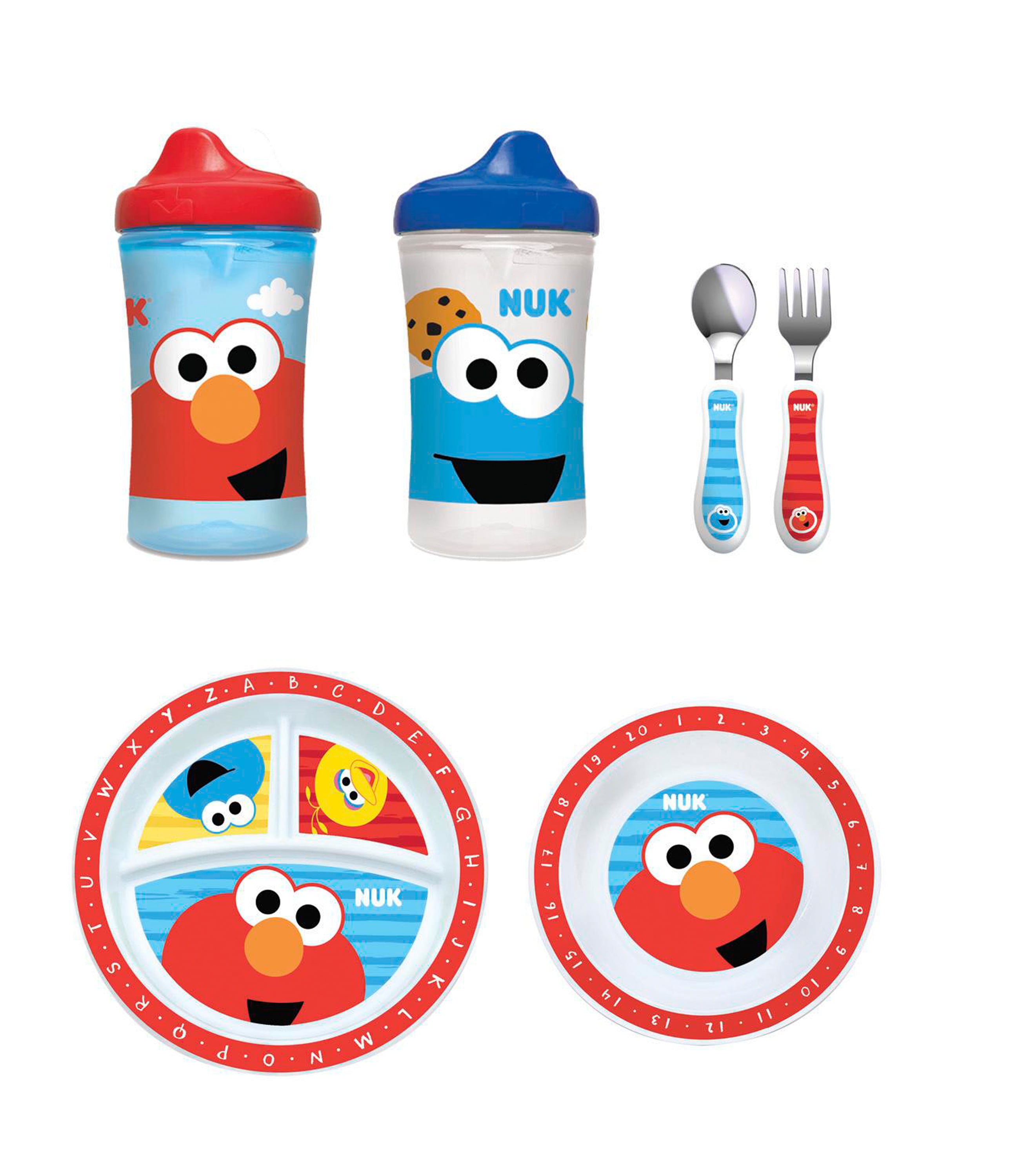 NUK® Sesame Street® Toddler Mealtime Set, 12+ Months
