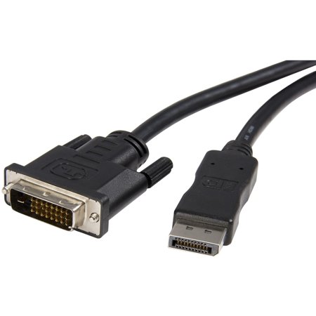 UPC: 0065030832182 | StarTech 10ft (3m) DisplayPort to DVI Cable  DisplayPort to DVI-D Adapter/Converter Cable  1080p Video  DP 1.2 to DVI Monitor Cable (DP2DVIMM10)