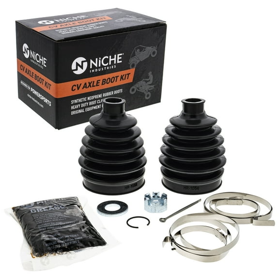 Niche Front CV Axle Boot Kit for Polaris 2204387 Sportsman 500 ATV 519-KCV2212B