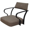 thumbnail image 3 of Carolina Swivel Extra Tall 34" Metal WB Stool - Basin Beige - Gray, 3 of 3