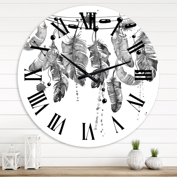 Designart 1 in Bohemian Wall Clock