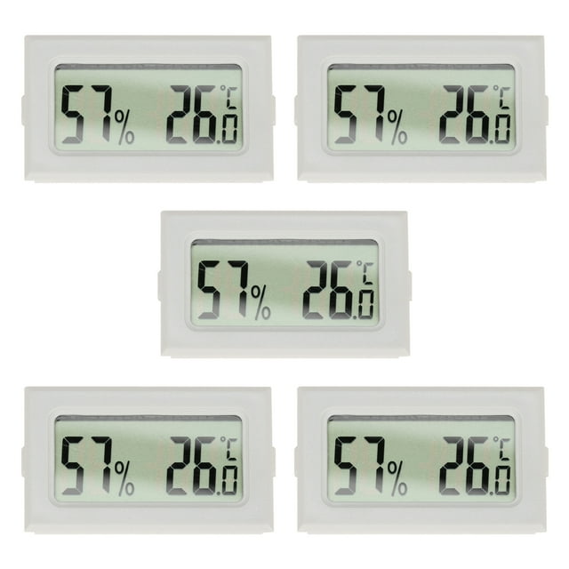Mini higroscopio digital inalámbrico integrado para exteriores (5 unidades)