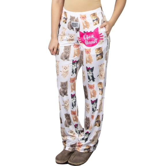 Check Meowt Cat Lounge Pants