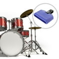 thumbnail image 3 of COOPHYA Percussion Instrument Cowbell Blue Plastic Music Playing Accessory 1Set, 3 of 5