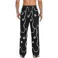 thumbnail image 4 of FREEAMG Cat Cotton Pajama Pant for Men, Super Soft Lightweight Lounge Pajama Bottoms Drawstring Sleepwear Pant with 2 Pockets, 4 of 7