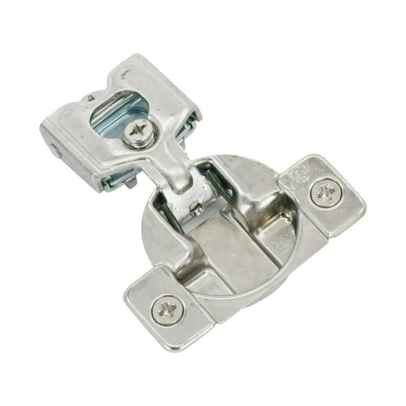 Grass 02905-15 TEC 864 Hinge, Wrap Mount 108 Degree, 1/2 Overlay, Press-In Self Close, 45mm Screw Pattern