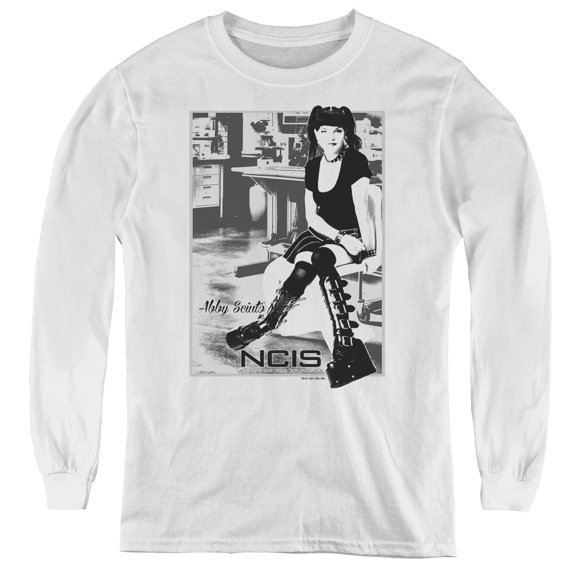 Ncis Relax Youth Long Sleeve T-Shirt White