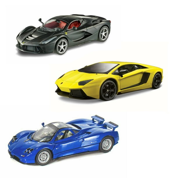 Best of Supercars Set 40 Set of Three 1/24 Scale Diecast Model Cars