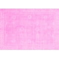 thumbnail image 1 of Ahgly Company Indoor Rectangle Abstract Pink Modern Area Rugs, 2' x 4', 1 of 4