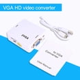 thumbnail image 4 of Convertidor Mini A VGA 2 VGA Con Cable USB Convertidor Adaptador 1080P Para PS3 XBOX360 Blue Ray DVD HD Decodificadores Pantalla LED CRT, 4 of 7