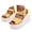 Yellow, variant on Fiaer Women's Fashionable High Heeled Sandals Plus Size Belt Buckles Fish Mouth Wedge Sandals Thick Soled Open Toe Shoes for Daily Outdoor Yellow 9.5