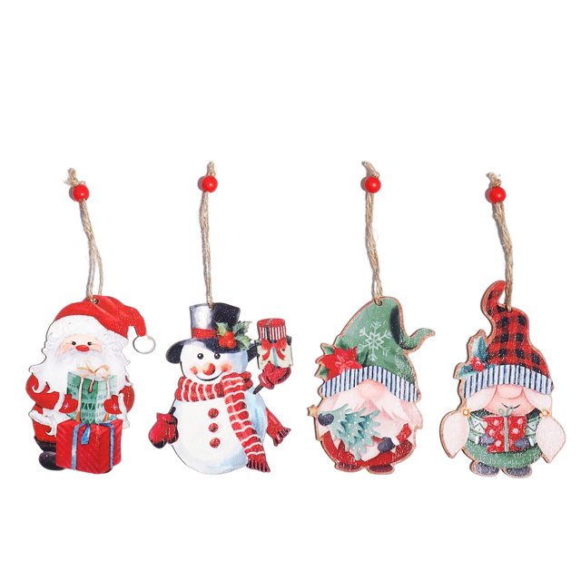 Advancent Colgante de árbol de Navidad Prop diseño de escena artesanía de DIY adornos de Navidad accesorios Festival colgante Kits de decoración para fiestas