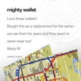 thumbnail image 4 of New York City NYC Subway Station Map The Mighty Billfold Wallet, 4 of 11