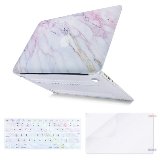 MOSISO Plastic Pattern Hard Case Shell with Keyboard Cover with Screen