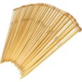 thumbnail image 1 of SURJDE 36PCS Bamboo Knitting Needles Set, Single Pointed Carbonized Knitting Needles, 18 Sizes from 2.0mm-10.0mm, 9 Inches Length for Handmade Creative DIY, 1 of 7