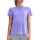 thumbnail image 1 of Camiseta holgada con corte en la espalda para mujer: cuello redondo, manga corta, poliéster, para yoga/deporte (tallas S-XL), 1 of 4