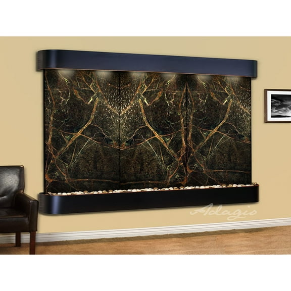 Adagio Solitude River Fountain - Round - Blackened Copper - Choose Options