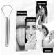 thumbnail image 5 of Stainless Steel Tongue Scraper, Removes Bad Breath, Oral Care, Tongue Brushes, Tongue Cleaner, Tongue Scraper, 5 of 5