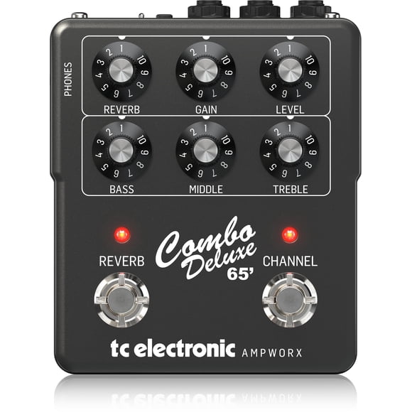 Pedal de guitarra TC Electronic COMBO DELUXE 65' PREAMP con reverberación