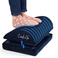 thumbnail image 1 of Foot Rest ComfiLife, espuma viscoelástica en forma de lágrima, para debajo del escritorio, 1 of 6