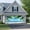 blue, variant on Beach Ocean Waves Garage Door Cover Banner 7 x 8 FT, Summer Tropical Palm Tree Leaves Garage Door Curtains Backdrop with Grommets for Indoor Outdoor Wall Party Porch Yard Decorations Background
