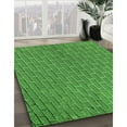 thumbnail image 3 of Ahgly Company Machine Washable Indoor Rectangle Transitional Green Area Rugs, 2' x 3', 3 of 7