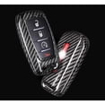 thumbnail image 6 of Gloss Black Genuine Real Carbon Fiber Key Fob Protective Cover Case For Dodge 2019-up RAM 1500 TRX 2500 3500 Pickup Truck, 6 of 9