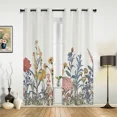 thumbnail image 3 of Patio Curtain Desert Starry Sky Valley Kitchen Curtains In The Modern Living Room Bedroom Dining Room Translucent Curtain, 3 of 7