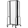 thumbnail image 4 of National Public Seating NPS® Room Divider, 6' Height, 3 Sections, Clear Acrylic Panels, 4 of 5