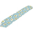 thumbnail image 5 of Coolnut Rectangle Cloth Table Runner, Fried Eggs Table Cover 13"x90"for Wedding Birthday Holiday, 5 of 5