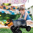 thumbnail image 4 of Plastic Pull-Back Car Mini Friction-Powered Model Favors Trucks Playset Gift Stocking Stuffers Toy Indoor Pattern Random, 4 of 8