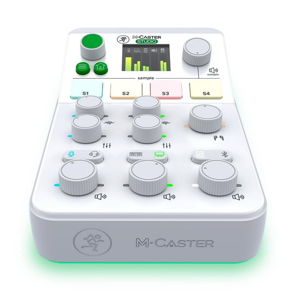 MACKIE Mezcladora de Estudio para Streaming MIXCASTER STUDIO WH Mackie MIXCASTER STUDIO WH