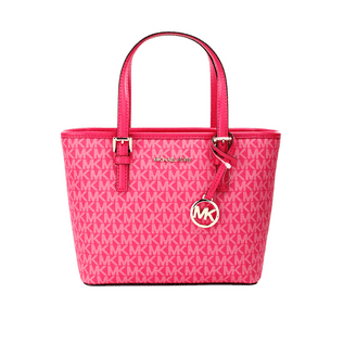 小物 M.K Michael Kors Jet Set East/West Top Zip Tote - Geranium, Adjustable