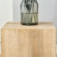 thumbnail image 6 of Modern MDF Rectangular coffee table with light wood color texture patterns for living room, 6 of 15
