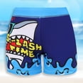 thumbnail image 5 of Akiihool Boys Swimsuits Boys Swim Trunks Bathing Suit Compression Boxer Brief Liner Swim Shorts Swimsuit Toddler Kids Youth Teen,Size 13-14 Years, 5 of 6