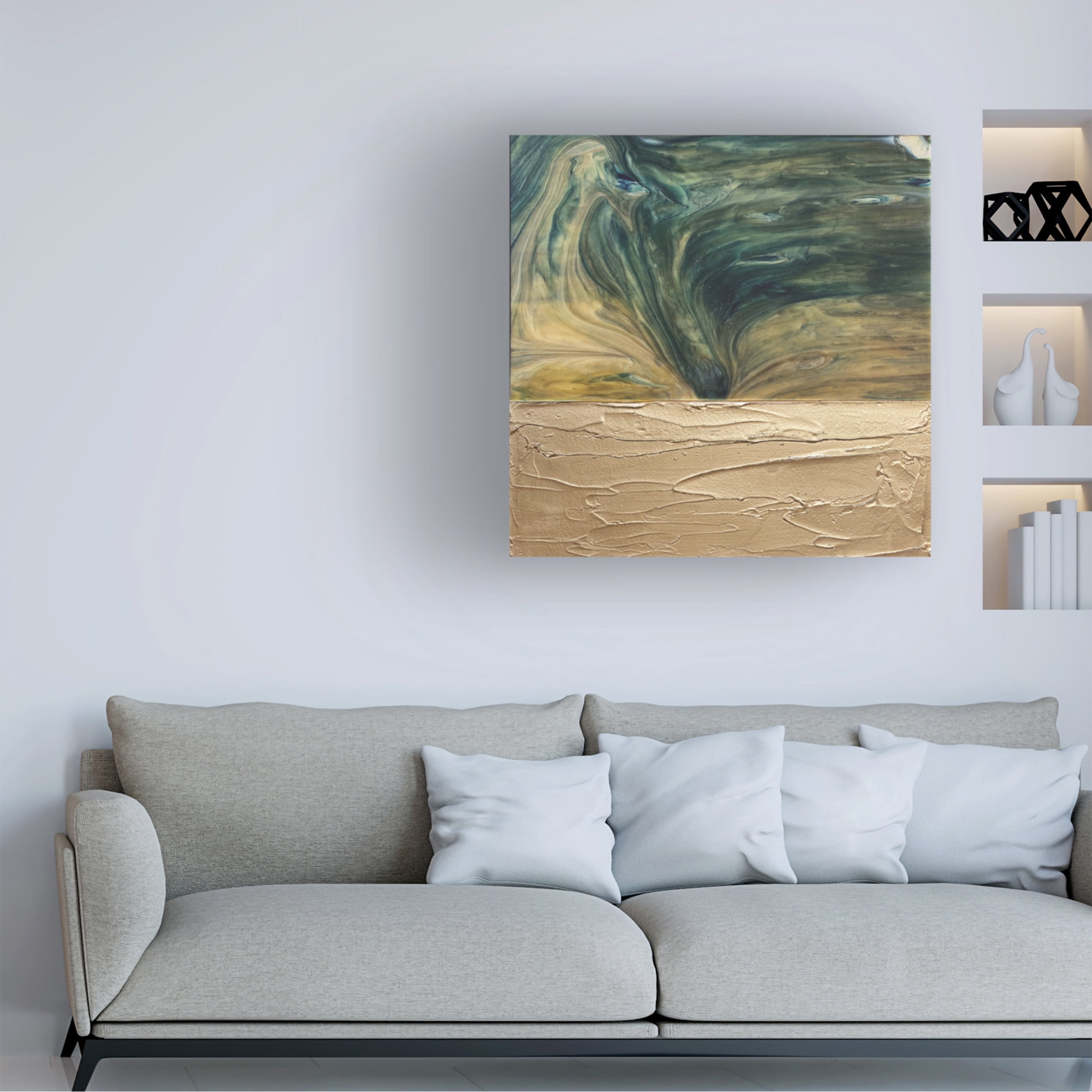 Trademark Fine Art Alyson Storms Forest Glass Canvas Wall Art