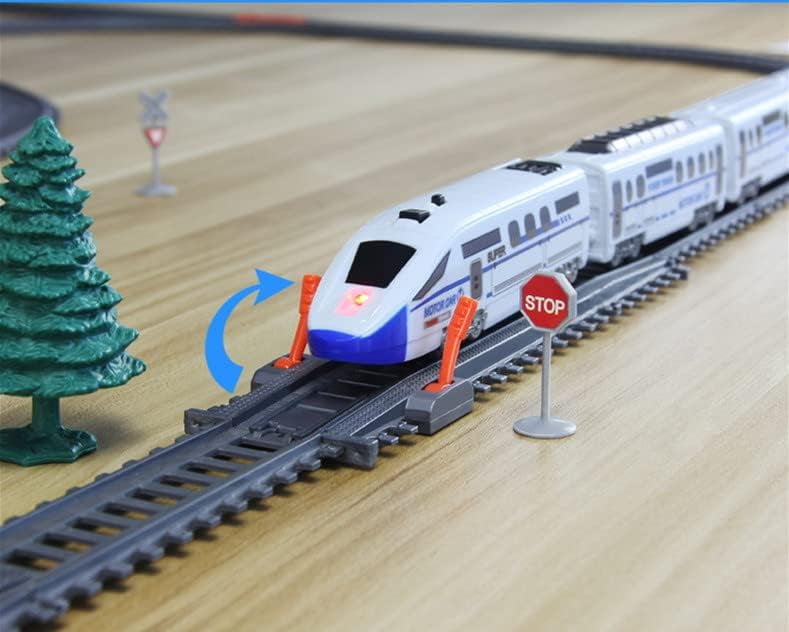 Children's High-speed Railway train track sets electrical train track sets train railway set