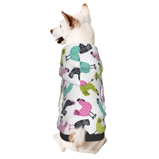 Balery Funny Chicken Sudadera con Capucha para Perros Pequeños – Ropa para Mascotas, Disfraz para Perros y Gatos, Ideal para Fiestas y Cosplay-X-Small