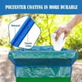 thumbnail image 5 of 3 Pieces Trash Can Rubber Bands 20-96 Gallon Large Garbage Can Bag Holder Colorful Elastic Bands for Trash Outdoor, 3 Colors, 5 of 7